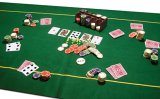 Pokerduk f�r fyrkantigt bord