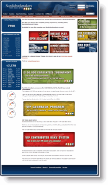 Nordicbookmakers Websajt